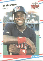 1988 Fleer Baseball Cards      017      Al Newman